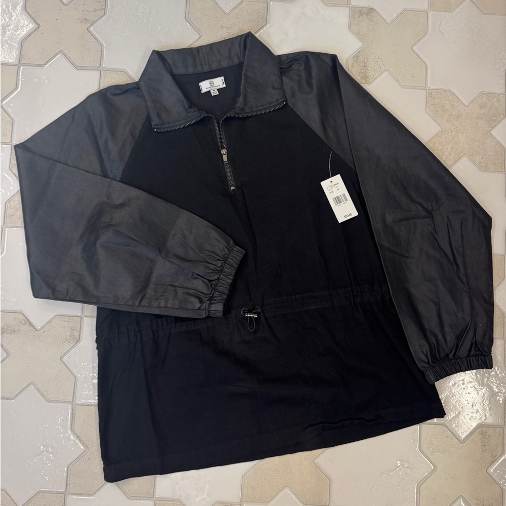 AG Jeans Black Long Sleeve Pullover with drawstring - New w/ Tags!!